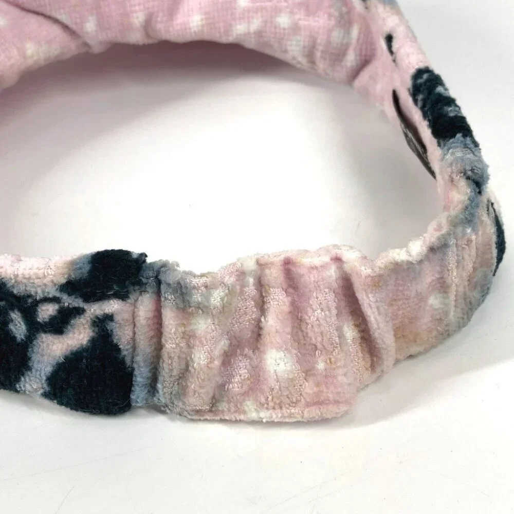 CHANEL pile CC CC Mark hat visor Sun visor cotton pink/Black - Picture 15 of 16